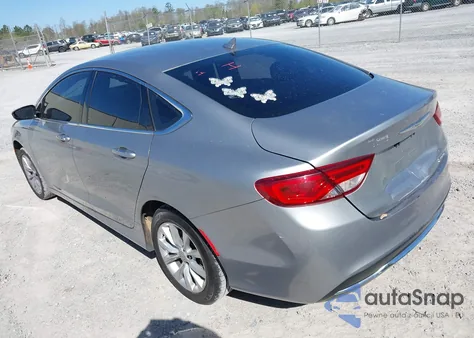 2015 Chrysler 200 C from USA, damaged, VIN 1C3CCCCB3FN537920